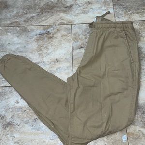 Old navy khaki joggers